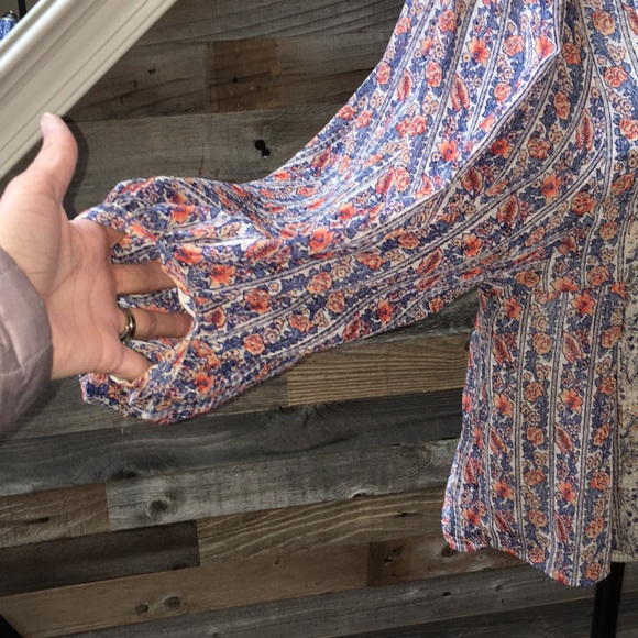 Anthropologie HD in Paris pheasant top Sz 2 - Picture 5 of 8